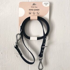 Wild One Dog Leash Clear Coat Blue Standard